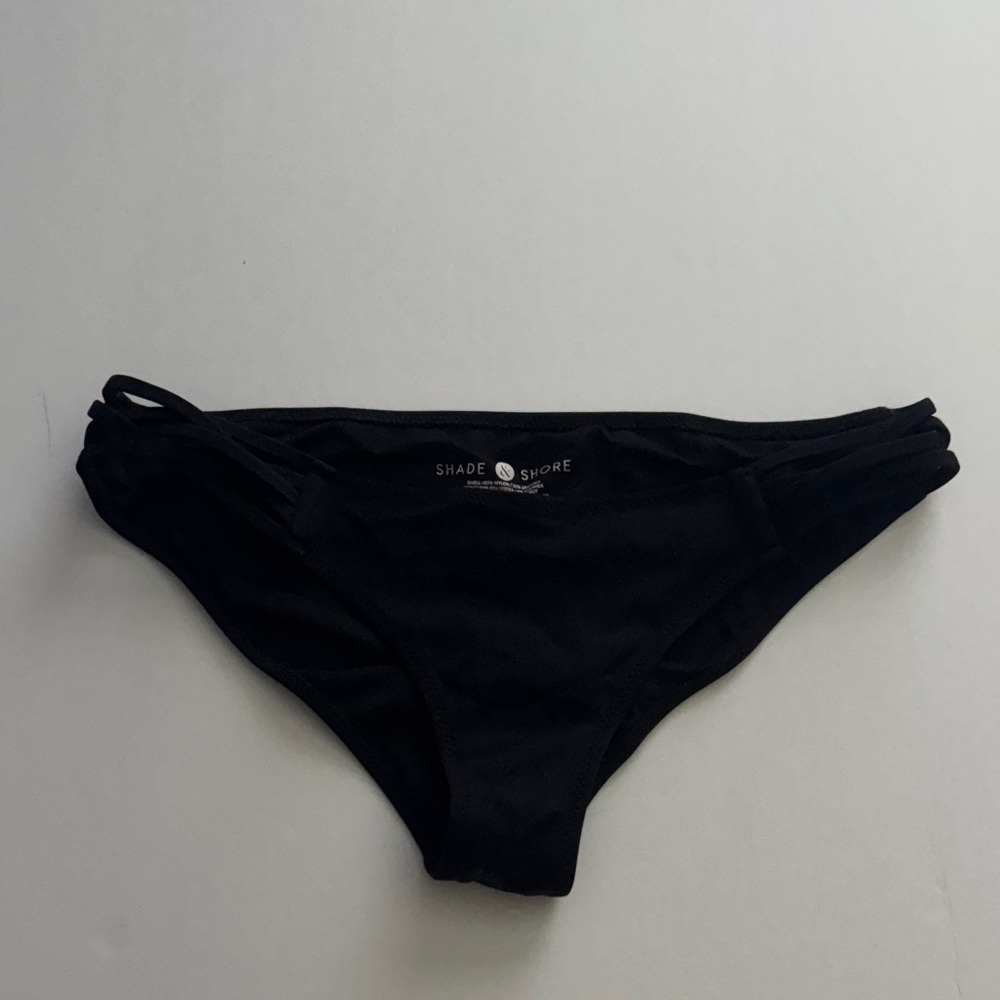 Shade & Shore Classic Black Bikini Bottom